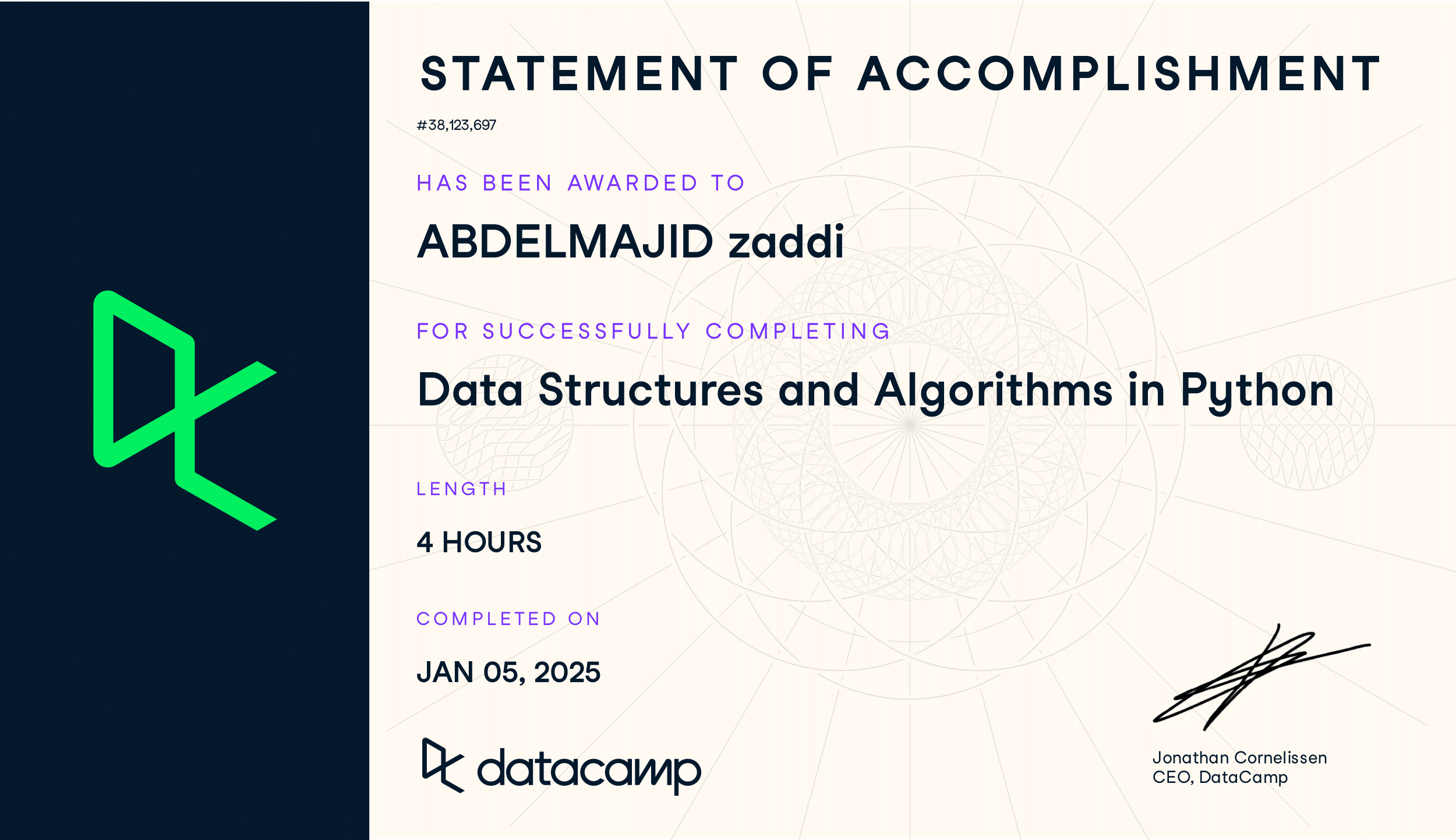 Data Structures and Algorithms in Python